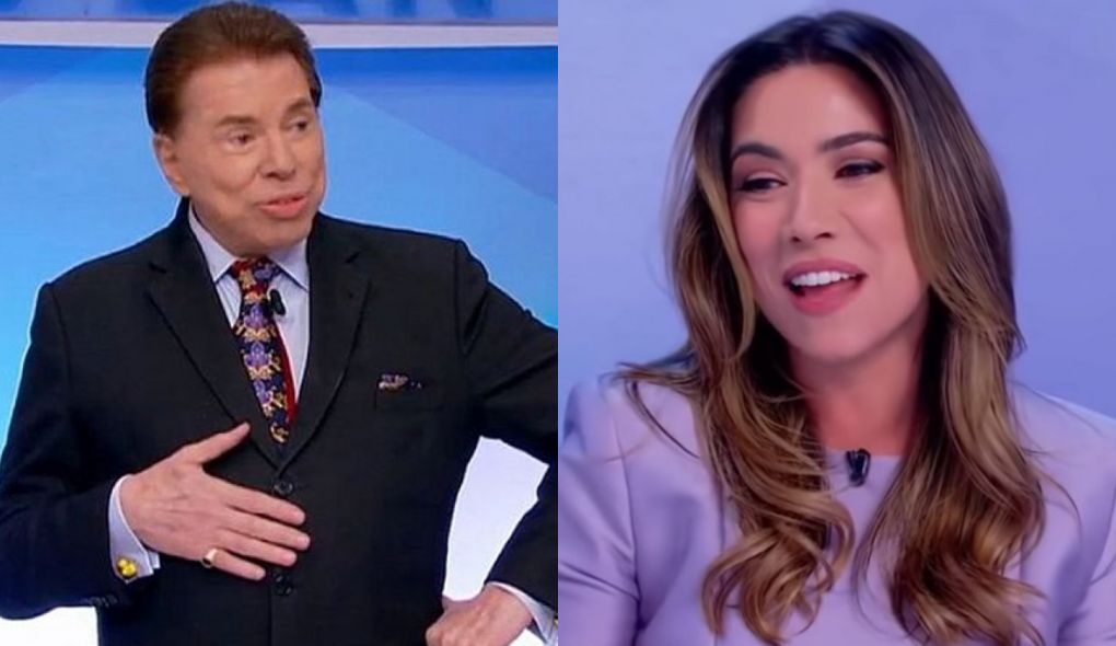 Silvio Santos e Patricia Abravanel