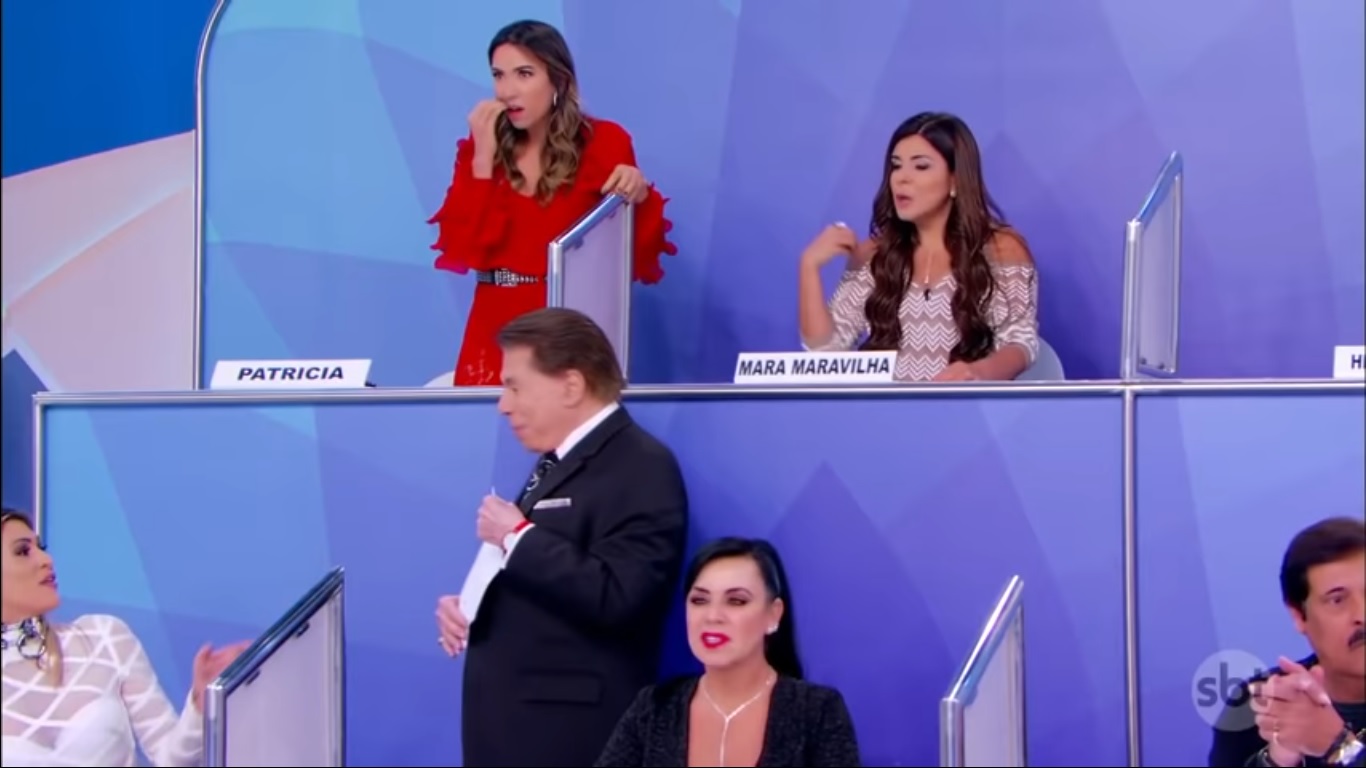 Silvio Santos surpreendeu Patricia ao fazer pergunta para Carlinhos Aguiar sobre orgia