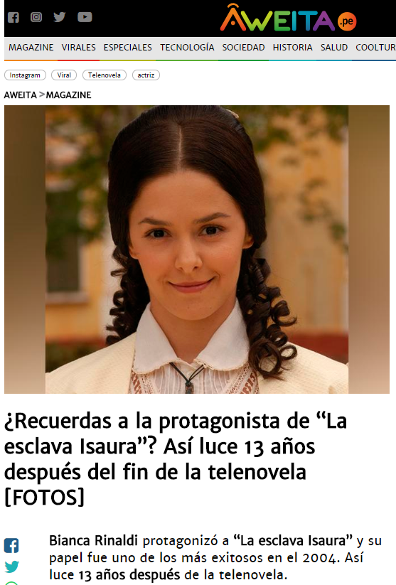 Site La República (Reprodução)