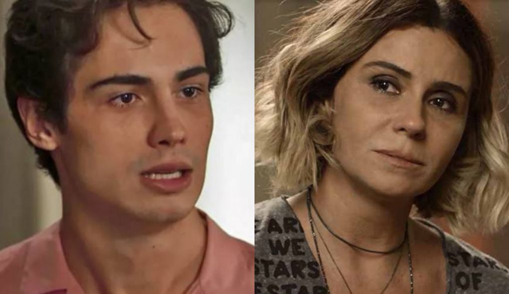 Valentim (Danilo Mesquita) e Luzia (Giovanna Antonelli) de Segundo Sol
