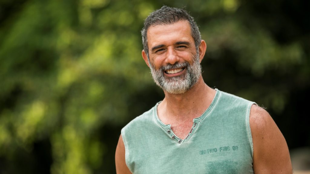 Marino (Marcos Pasquim) em O Tempo Não Para