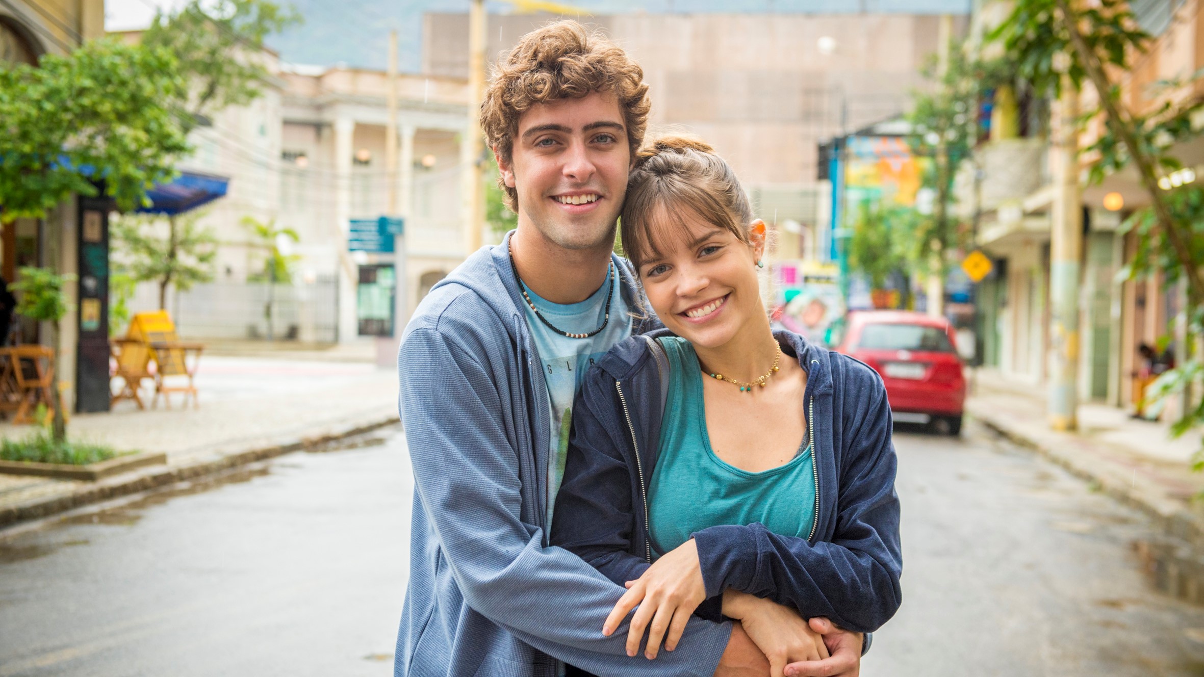Verena ( Joana Borges ) e Álvaro ( Eike Duarte ) -