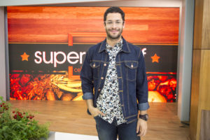 Rainer Cadete no Super Chef Celebridades
