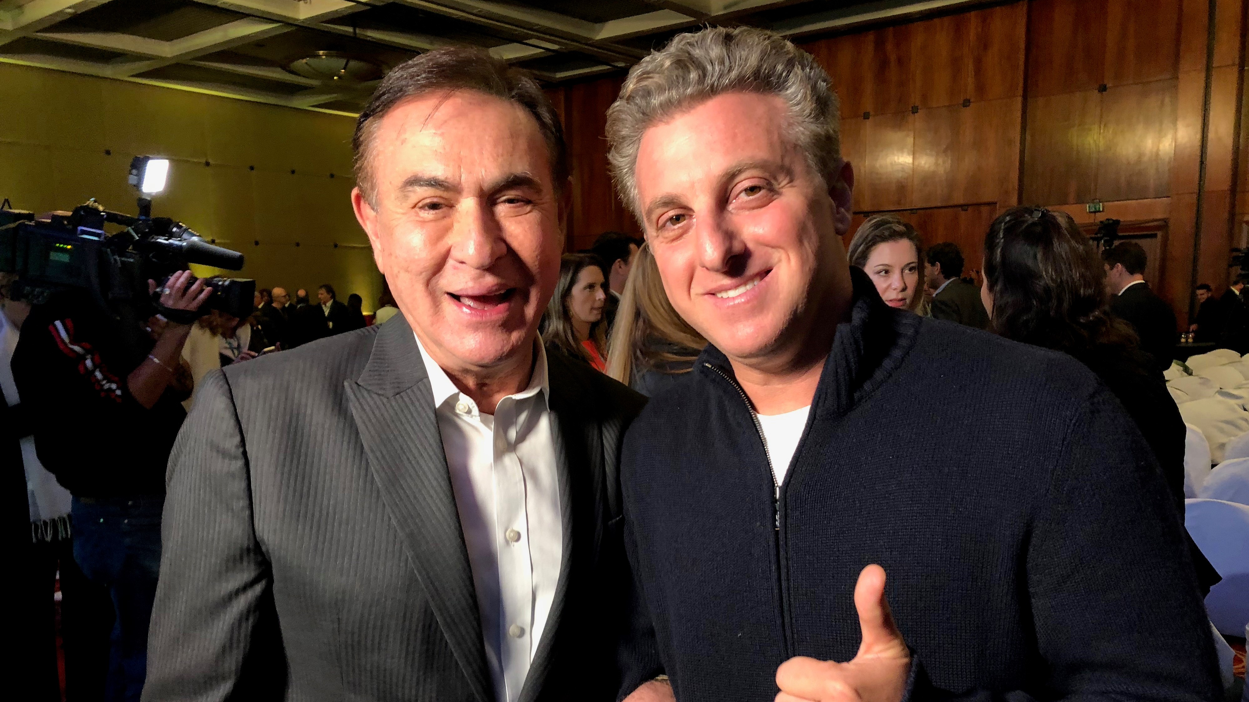 Amaury Jr e Luciano Huck