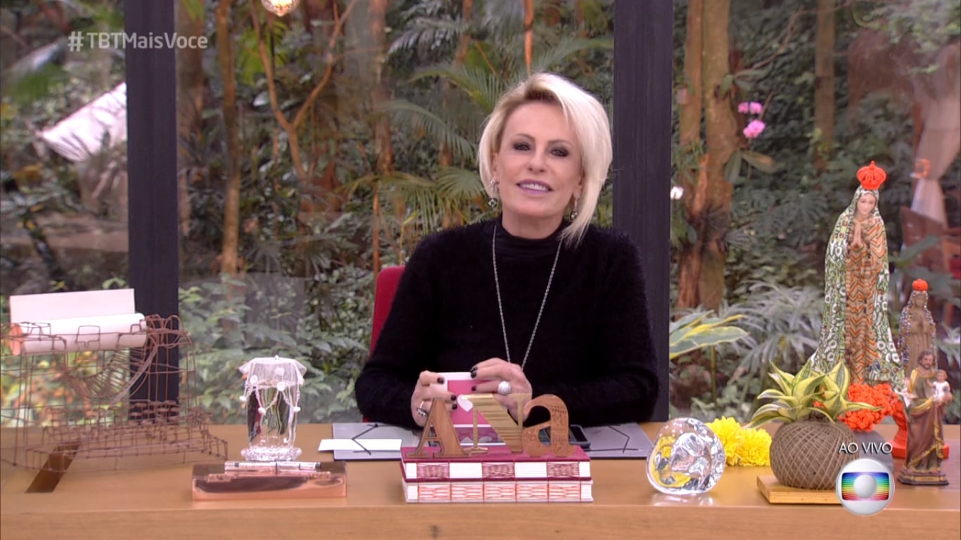 Ana Maria Braga no Mais Voce