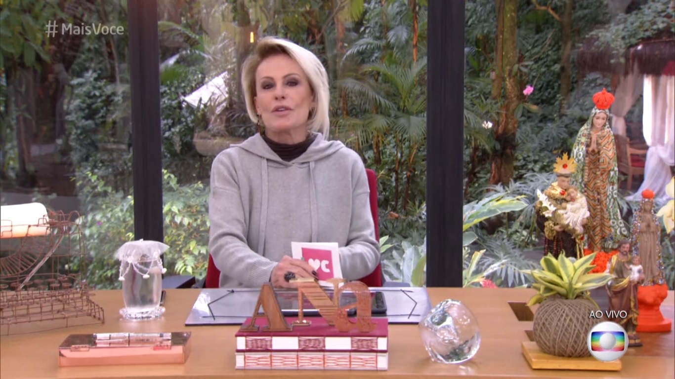 Ana Maria Braga no Mais Voce