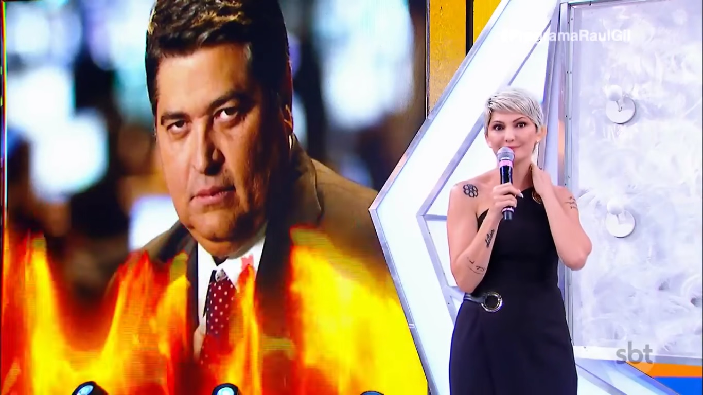 Antonia Fontenelle nao tirou o chapeu para Datena