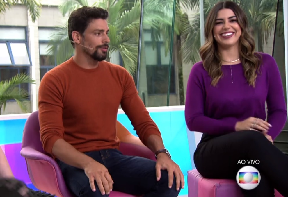 Caua Reymond e Vivian Amorim no Video Show