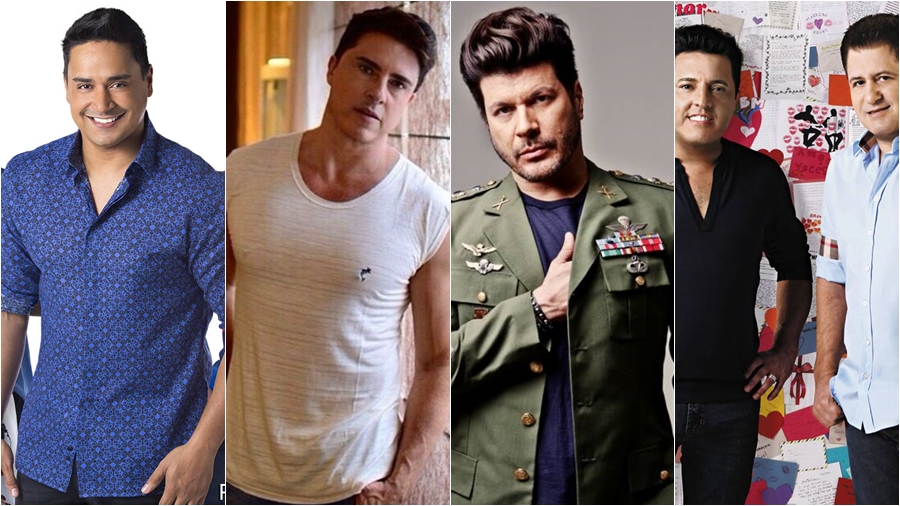 Cantores brasileiros em novelas mexicanas (Divulgação)