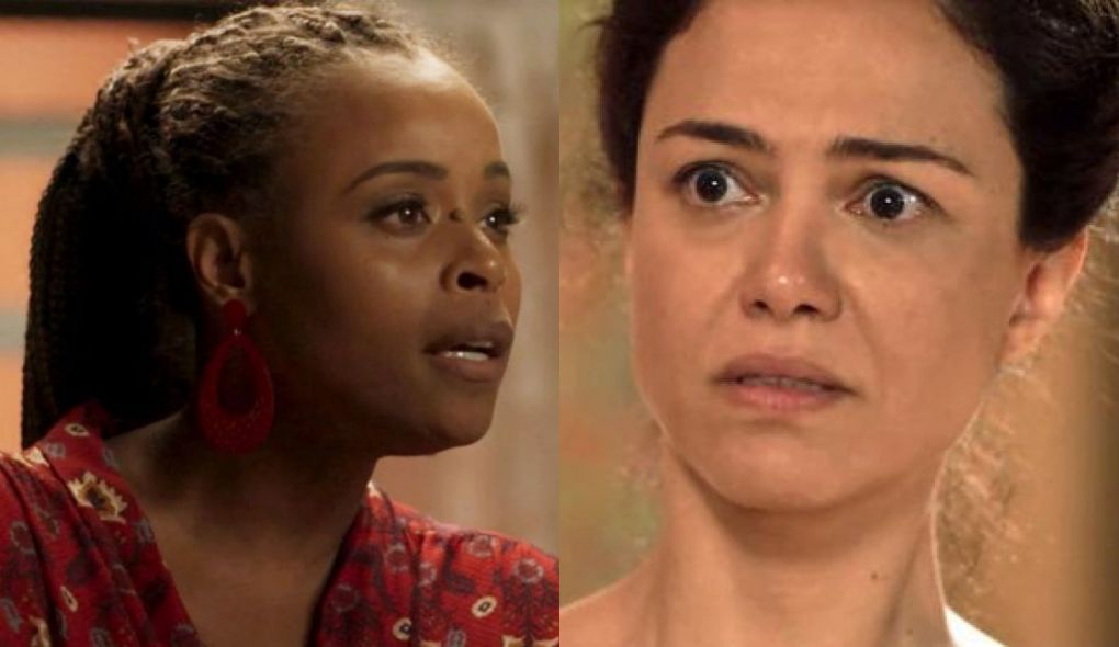 Doralice (Roberta Rodrigues) e Selma (Carol Fazu) de Segundo Sol