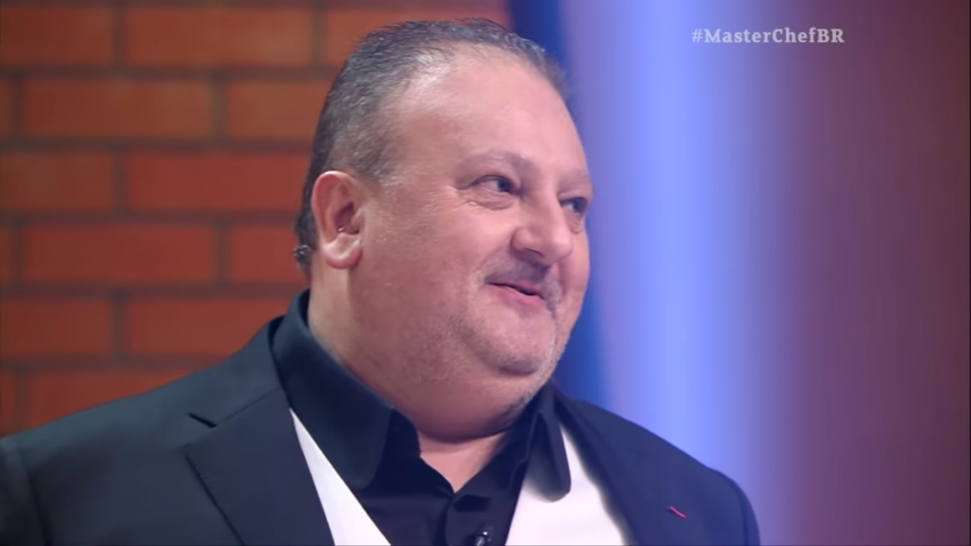 Erick Jacquin revela no MasterChef que sera pai de gemeos