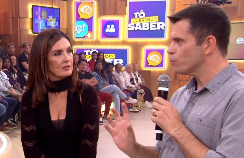 Fatima Bernardes e Gustavo Cerbasi no Encontro