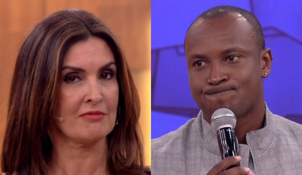 Fatima Bernardes e Thiaguinho no Encontro