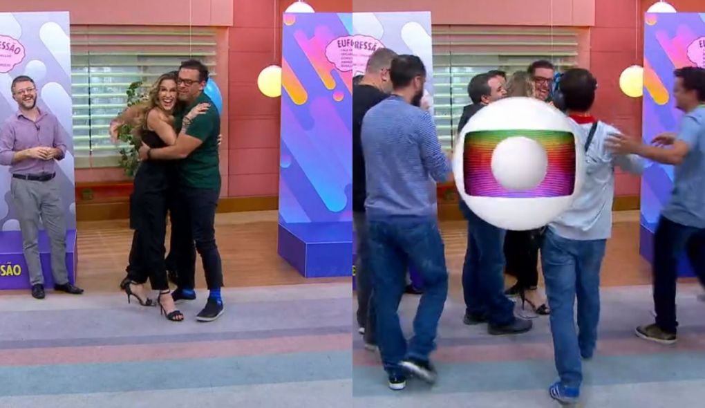 Fernando Rocha fez surpresa para Mariana Ferrao no Bem Estar