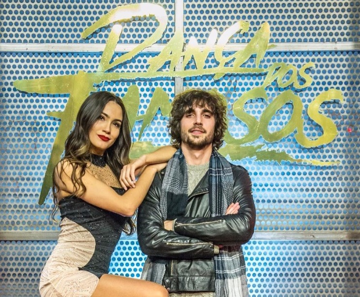 Fiuk e sua professora do Danca dos Famosos