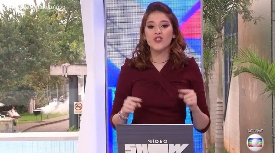 Fumaca chamou atencao durante o Video Show