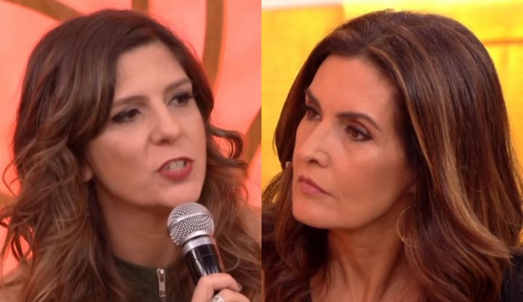 Georgiana Goes e Fatima Bernardes no Encontro