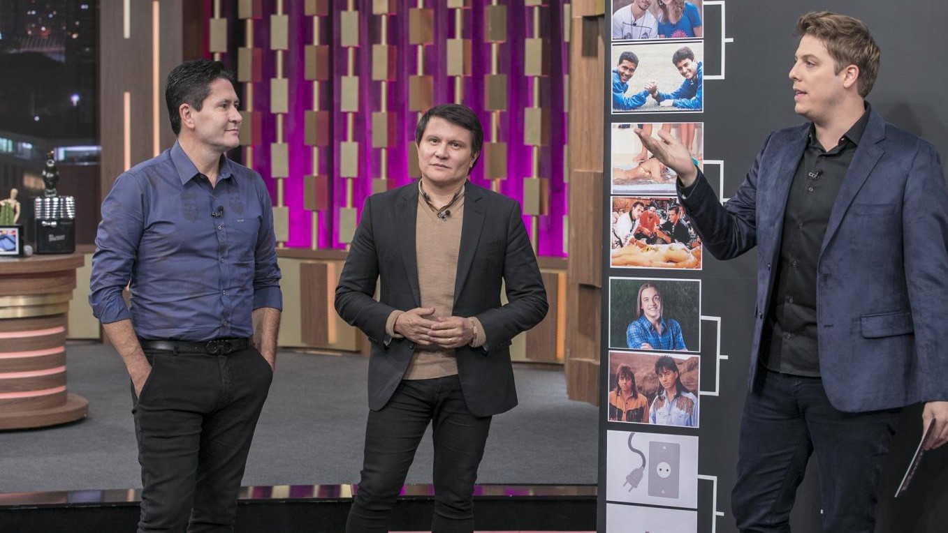 Gian e Giovanni no Programa do Porchat