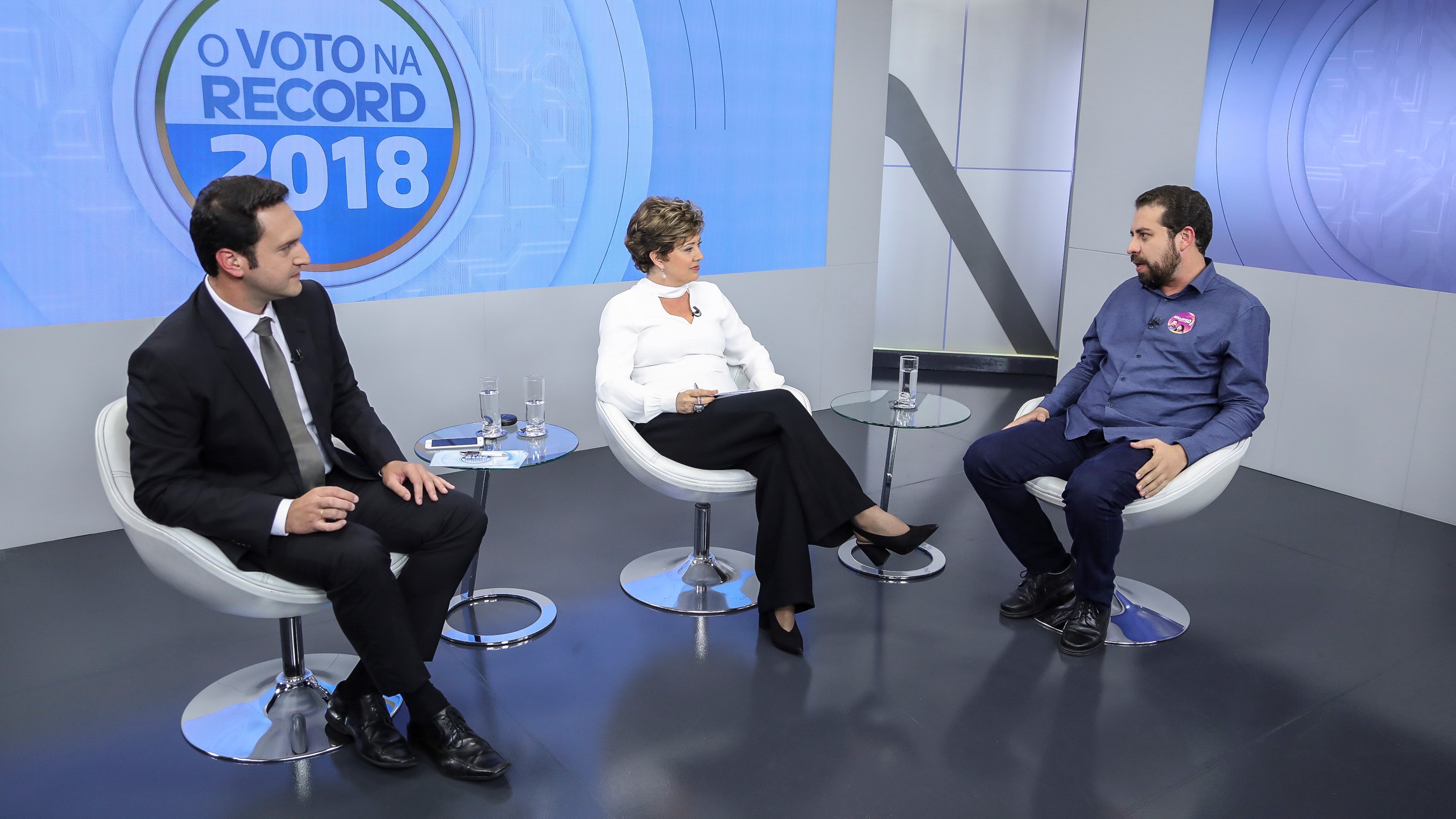 Guilherme Boulos em O Voto na Record
