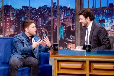 Danilo Gentili entrevista Daniel Zuckerman no The Noite de hoje
