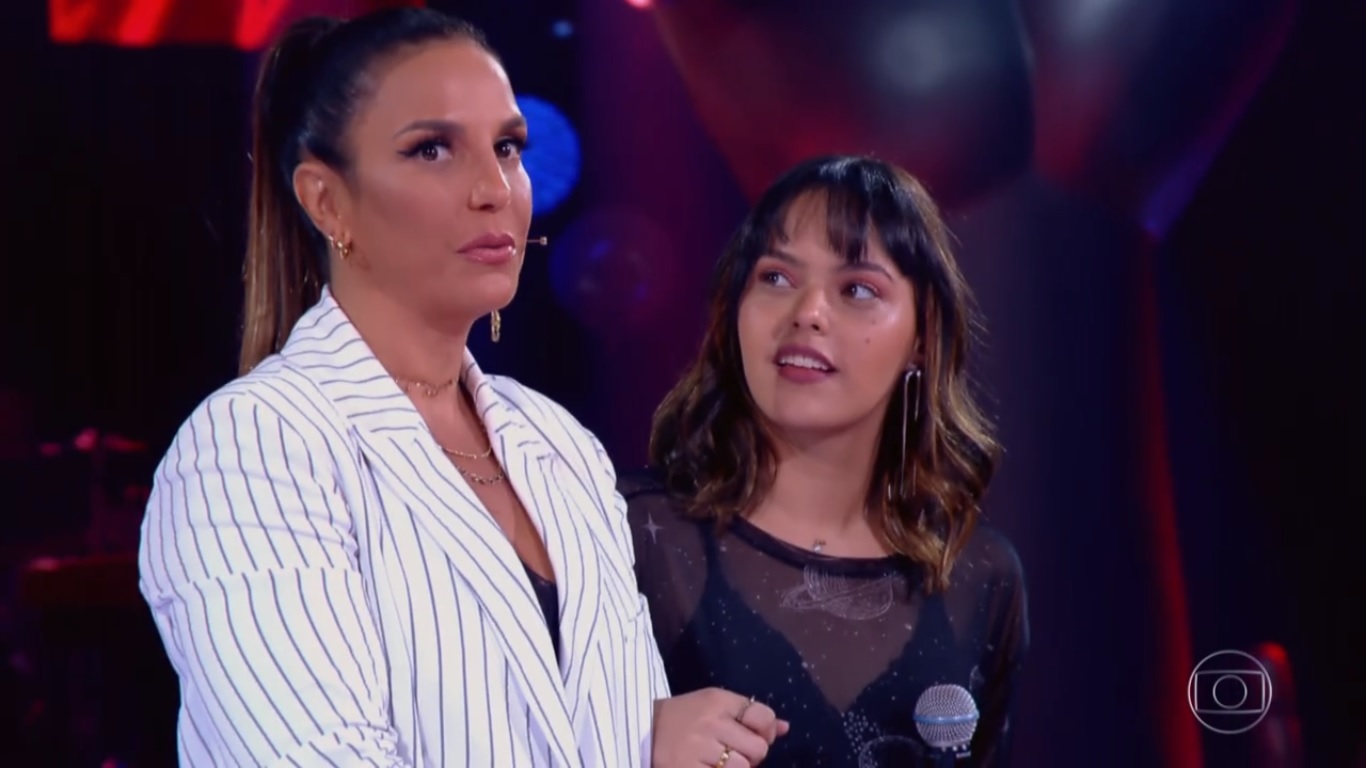 Ivete Sangalo e Alicia Sa no The Voice