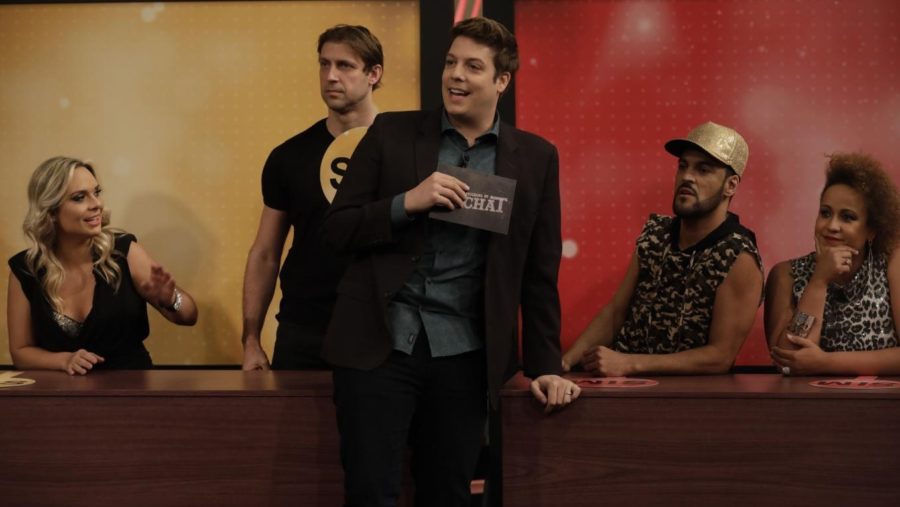 Jurados do Canta Comigo no Programa do Porchat