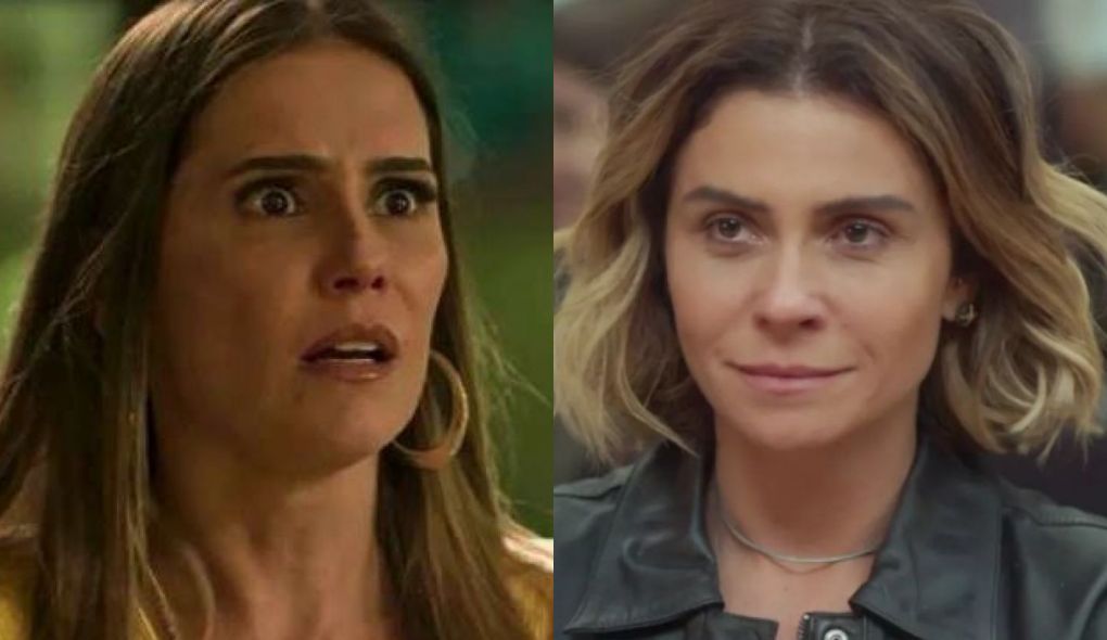 Karola (Deborah Secco) e Luzia (Giovanna Antonelli) de Segundo Sol