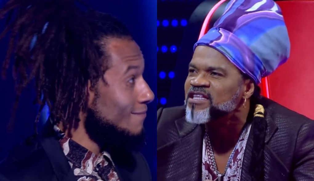LC Negao e Carlinhos Brown no The Voice