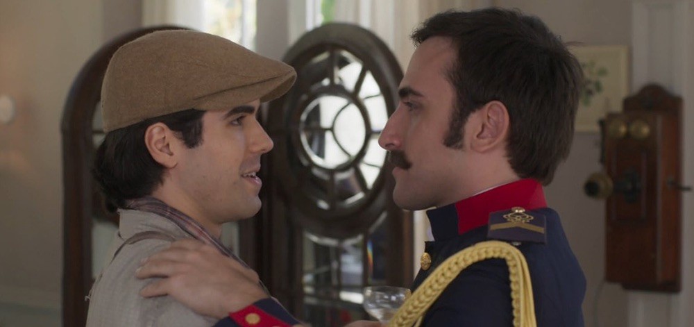 Luccino (Juliano Laham) e Otavio (Pedro Henrique Muller) de Orgulho e Paixao