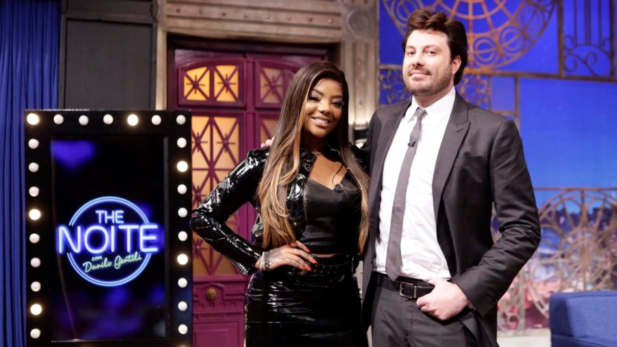 Ludmilla com Danilo Gentili no The Noite
