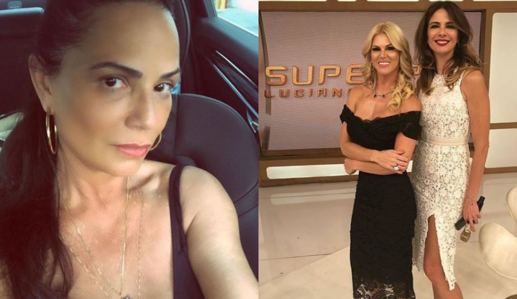 Luiza Brunet, Val Marchiori e Luciana Gimenez no Superpop