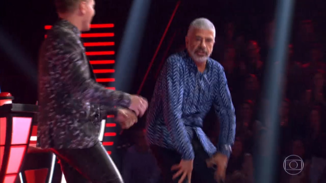 Lulu Santos ficou animado apos ser escolhido por participante do The Voice