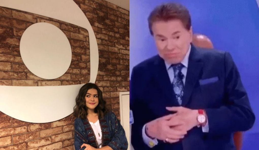Maisa e Silvio Santos