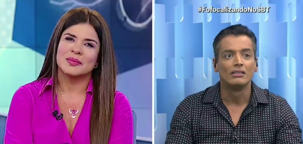Mara Maravilha e Leo Dias no Fofocalizando
