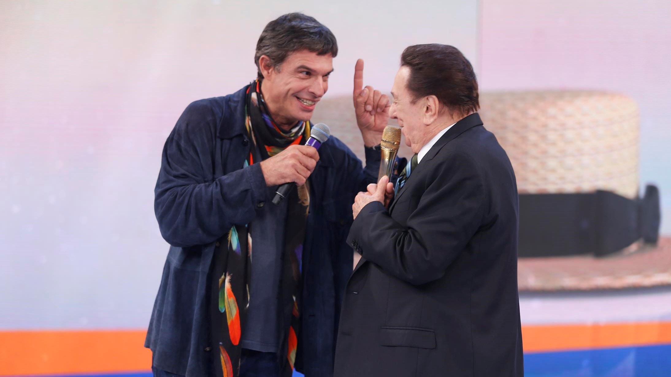 Olivier Anquier no Pra Quem Você Tira o Chapéu do Programa Raul Gil