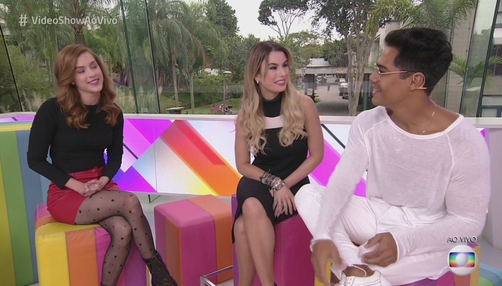 Micael Borges participou do Video Show e reviu Sophia Abrahao, sua ex-namorada