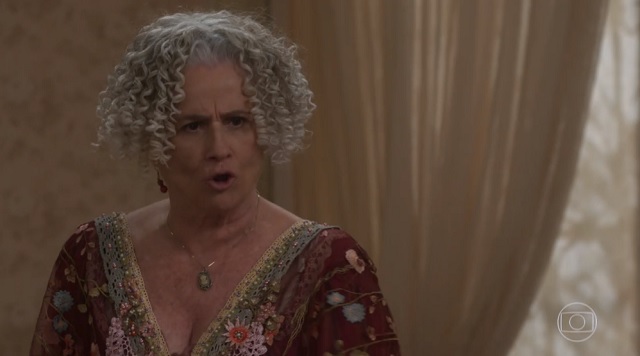 Ofélia (Vera Holtz), em Orgulho e Paixão, na Globo