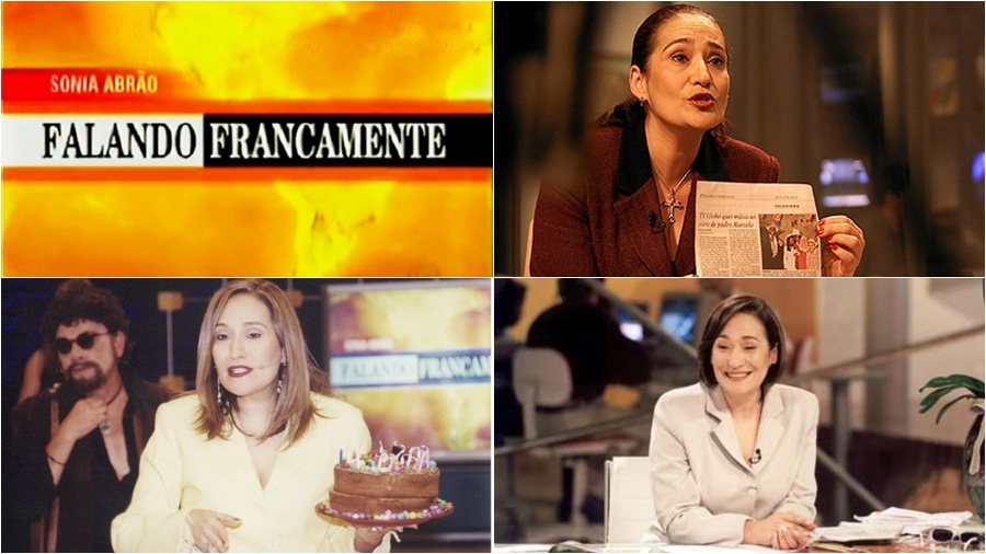 Sonia Abrão apresentou o Falando Francamente no SBT (Divulgação)
