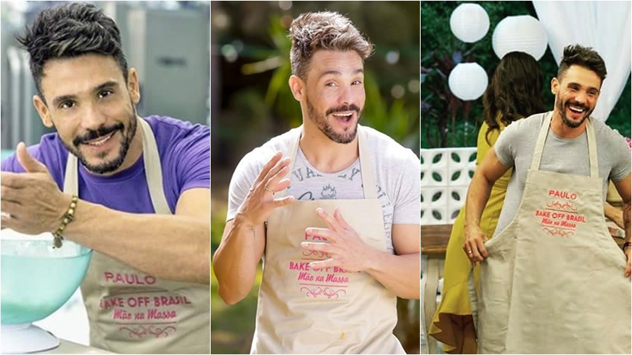 Paulo Malacaia é participante do Bake Off Brasil (Divulgação)