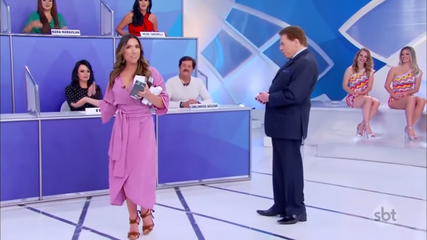 Patricia Abravanel e Silvio Santos