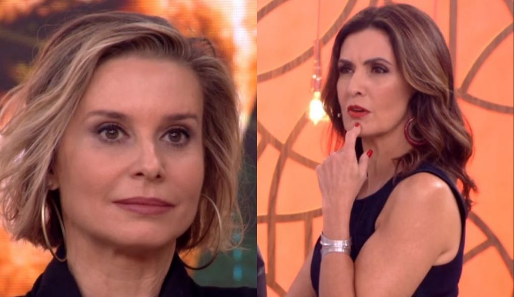 Paula Burlamaqui e Fatima Bernardes no Encontro