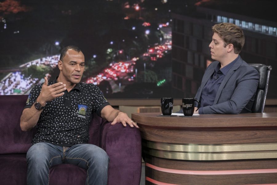 Cafu no Programa do Porchat