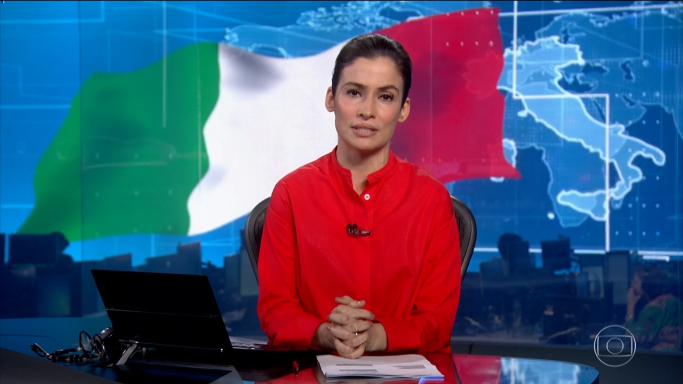 Renata Vasconcellos no Jornal Nacional