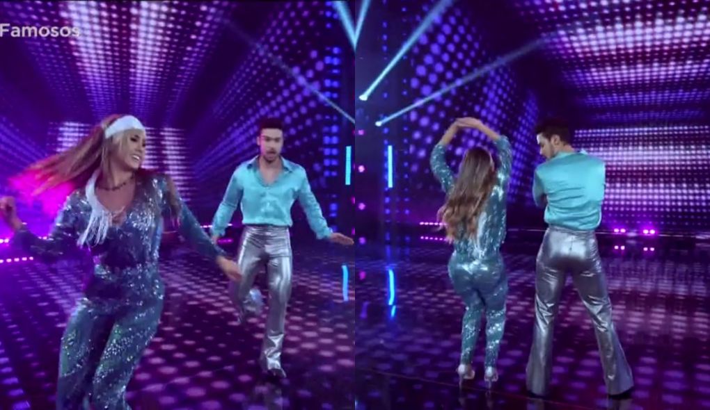 Sergio Malheiros virou assunto na web apos apresentacao na Danca dos Famosos