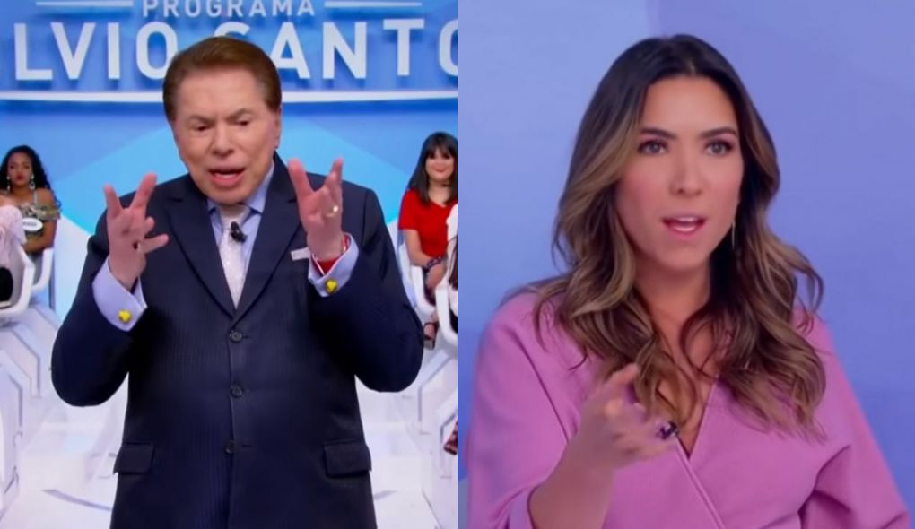 Silvio Santos e Patricia Abravanel