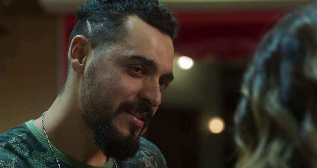 Barão (Rui Ricardo Dias) e Betina (Cleo) em O Tempo Não Para