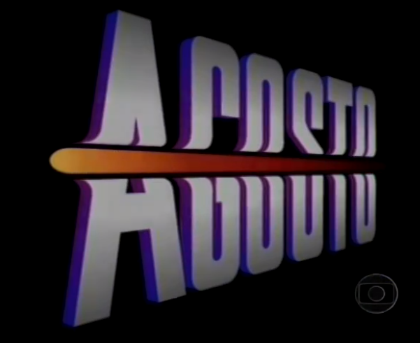Logotipo da minissérie Agosto (Reprodução/Memória Globo)