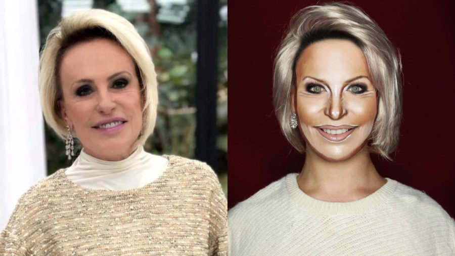 Ana Maria Braga e Alexis Stone