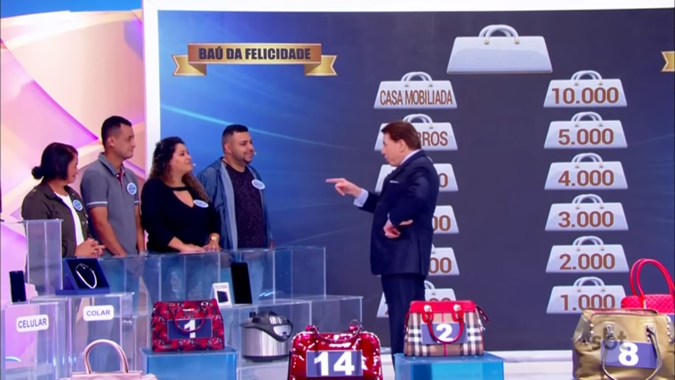 Bolsa Familia, quadro do Programa Silvio Santos
