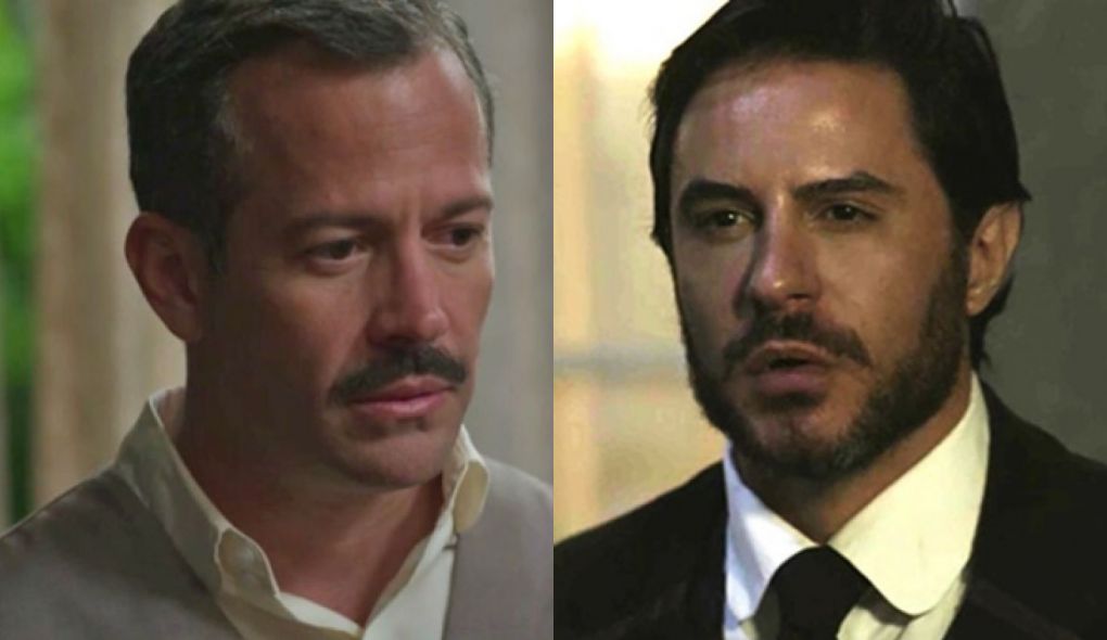 Brandao (Malvino Salvador) e Xavier (Ricardo Tozzi) de Orgulho e Paixao